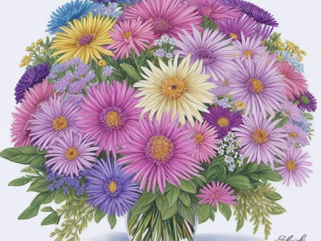 Meaning and Symbolism of Aster Flowers - Aster Flower Meaning, Symbolism, Popular Types, and Uses 