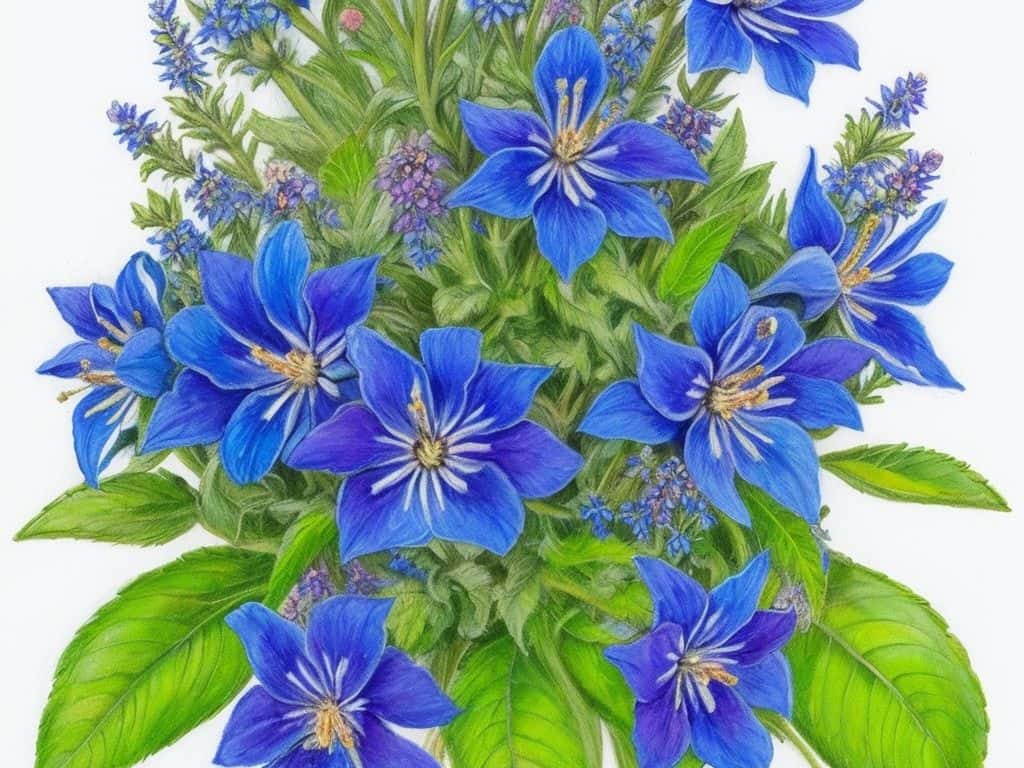 Types of Borage Flowers - Borage Flowers: Your Ultimate Guide to Their Meaning, Symbolism, Types, Uses, and Benefits 