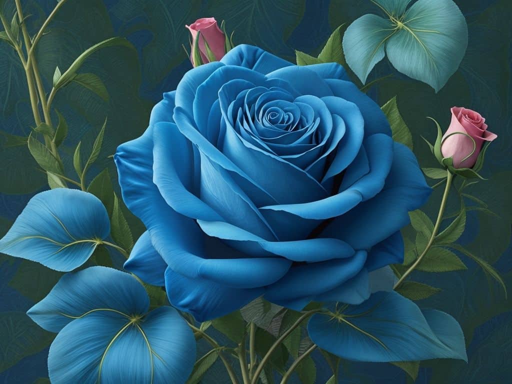 meaning of blue rose flower