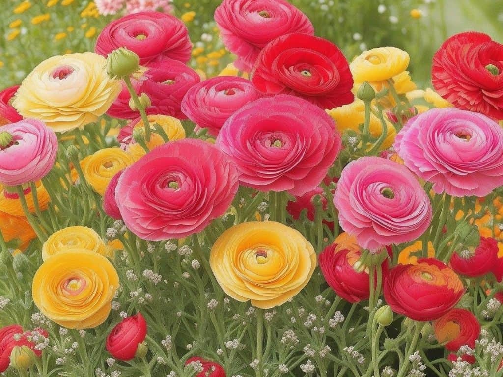 Growing and Caring for Ranunculus Flowers - Ultimate Guide to Ranunculus Flower Meaning, Origins & Varieties 