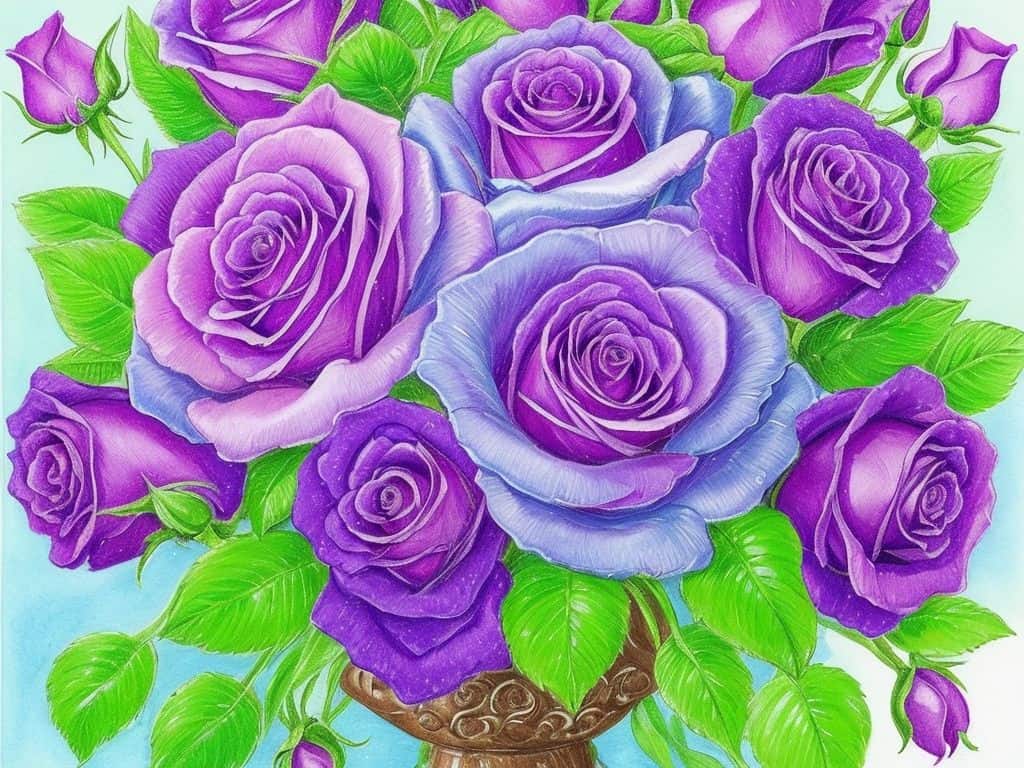 Purple Roses - Ultimate Guide to Rose Colors and Their Meanings 