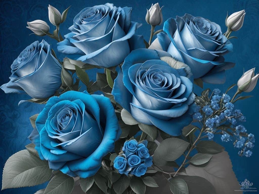 Blue Roses - Ultimate Guide to Rose Colors and Their Meanings 