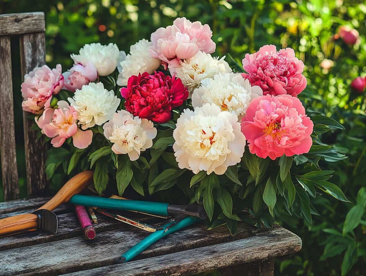 how to grow and care for peonies